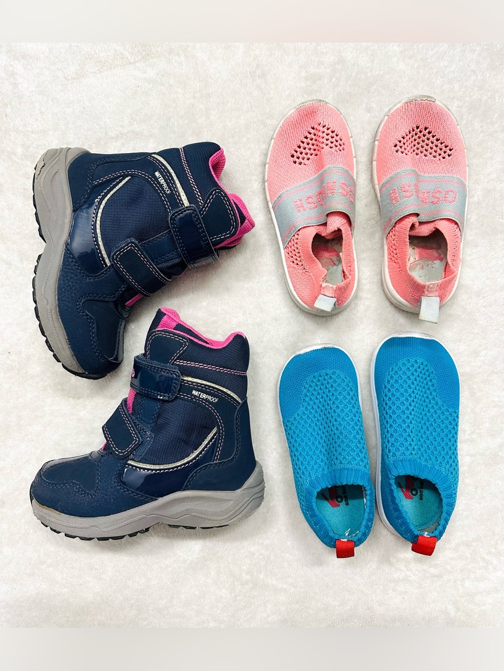 Girls Lot Sneakers Size US 7,Boots Geox Size US 8 Excellent Condition